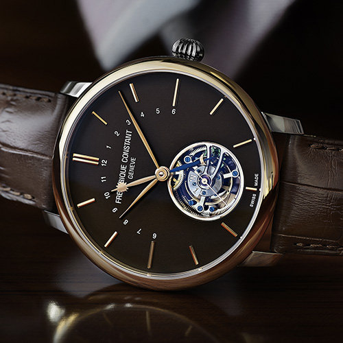 Watch Mobile 7 - FREDERIQUE CONSTANT the Slimline Tourbillon Manufacture